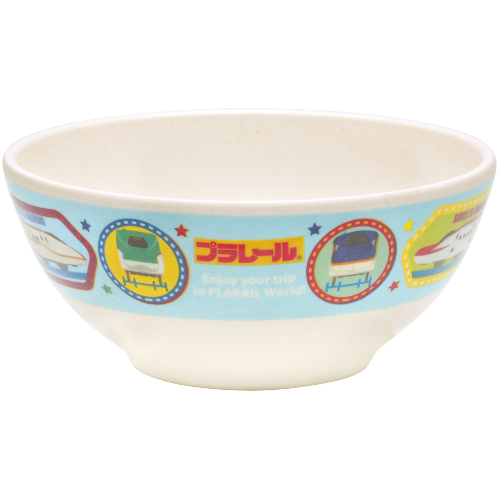 茶碗 茶わん 210ml 食器 バンブー メラミン 食事 食洗機対応 子供 キッズ スケーター skater M32B プラレール Plarail 電車 新幹線 男の子 男子【お子様 こども 子ども 子ども用 可愛い】