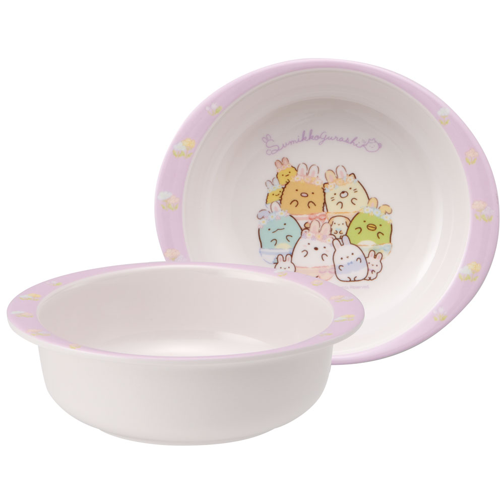 メラミン ボウル 子供 食器 お椀 お皿 カップ 軽量 丈夫 メラミン食器 子ども食器 介助 M340 スケーター すみっコぐらし すみっこ ぐらし 女の子 女子【キャラクター かわいい こども 子ども キッズ 小鉢 ボール】