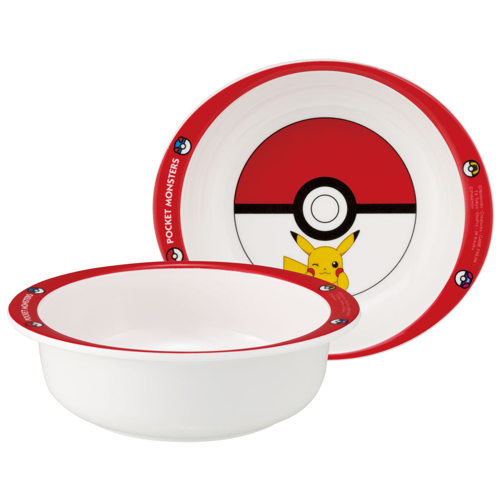メラミン ボウル 子供 食器 お椀 お皿 カップ 軽量 丈夫 メラミン食器 子ども食器 skater M340 スケーター モンスターボール ポケモン ピカチュウ ポケットモンスター【キャラクター かわいい こども 子ども キッズ 小鉢 ボール】
