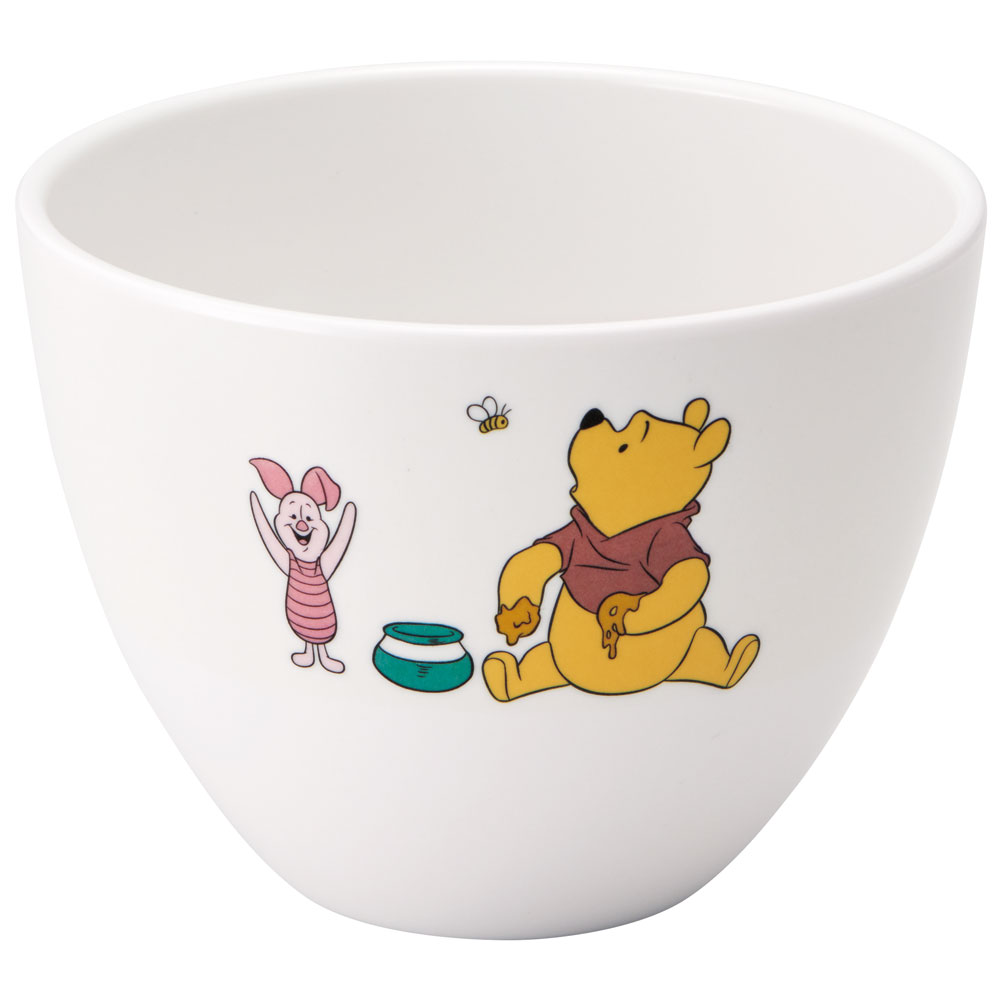 メラミン 茶碗 600ml お椀 食器 小鉢 取り皿 ボウル スケーター skater MBL1 くまのプーさん プーさん Pooh bold and true 女性 レディース【お椀 茶わん お茶椀 カップ 食事 おやつ メラミン食器 ライスボウル かわいい キャラクター】