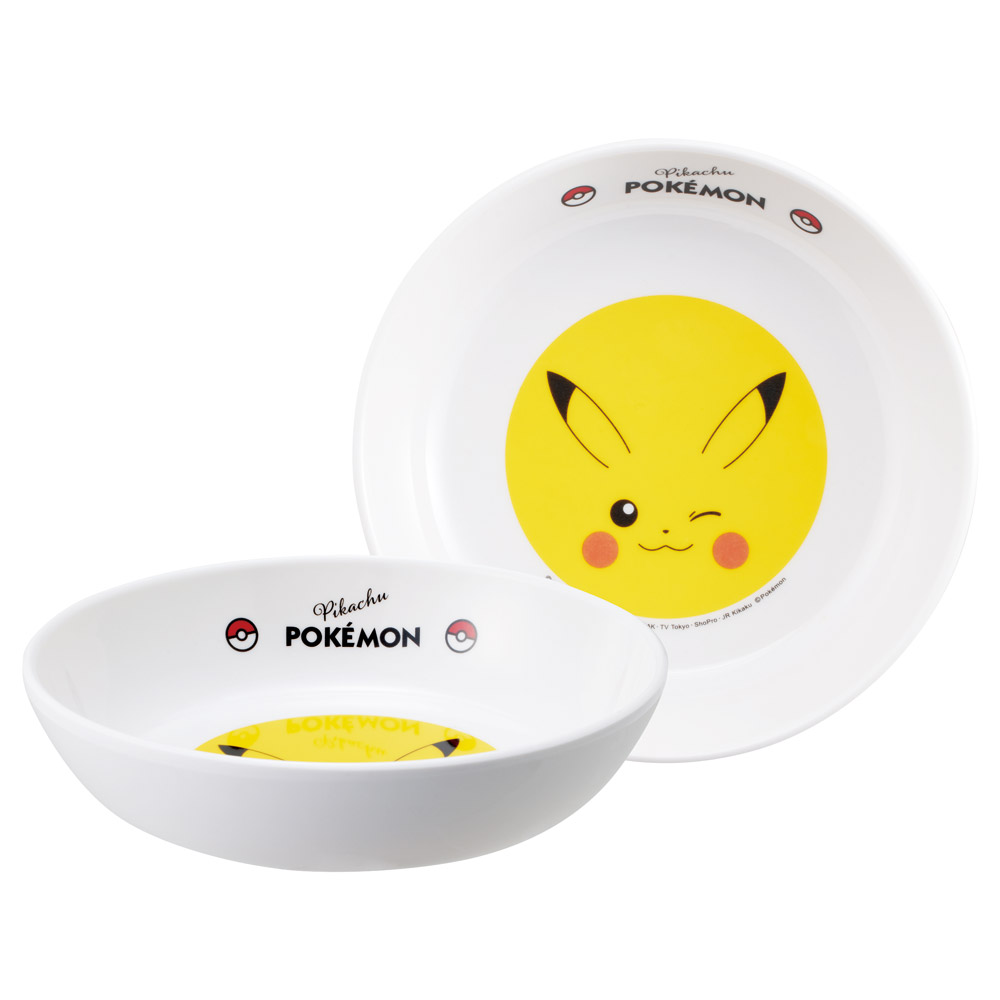 スケーター メラミン 小鉢 子供 食器 軽量 メラミン食器 子ども食器 skater MBL3P ポケットモンスター ポケモン ピカチュウ フェイス 25年【キャラクター かわいい こども 子ども キッズ ボウル】