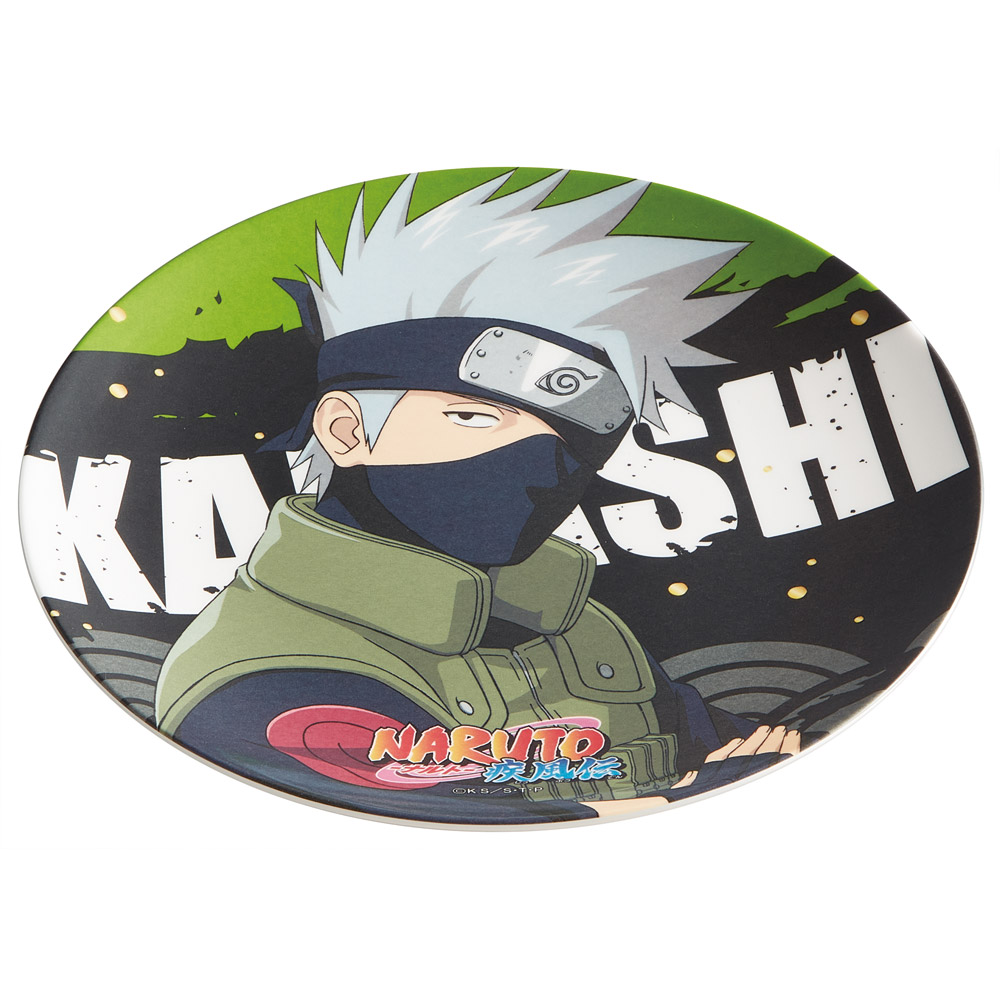 メラミン プレート お皿 皿 さら おしゃれ キャラクター 朝食 トースト 来客用 skater スケーター MPL20P NARUTO 疾風伝 ナルト カカシ KAKASHI はたけカカシ【取り皿 柄 お菓子 サラダ プレゼント 洋食器 洋風 丸型】