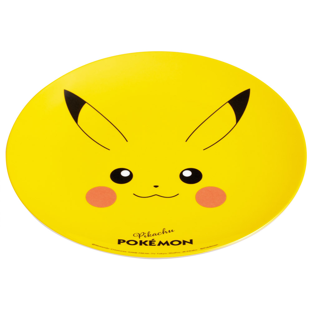 スケーター メラミン 皿 プレート お皿 さら キャラクター 朝食 トースト 来客用 skater MPL20P ポケットモンスター ポケモン ピカチュウ フェイス 25年【取り皿 柄 お菓子 サラダ プレゼント 洋食器 洋風 丸型】