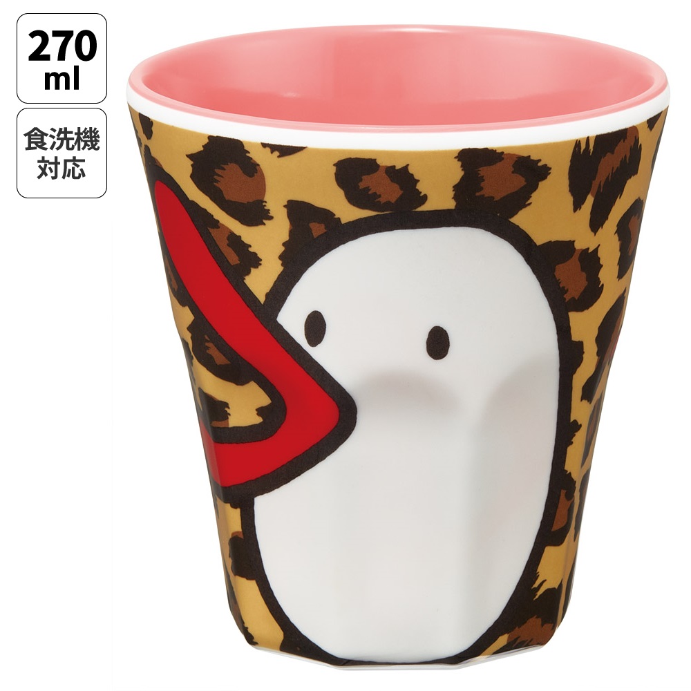 メラミンタンブラー 270ml ハチエモン ヒョウ柄/MTB2_4973307503214