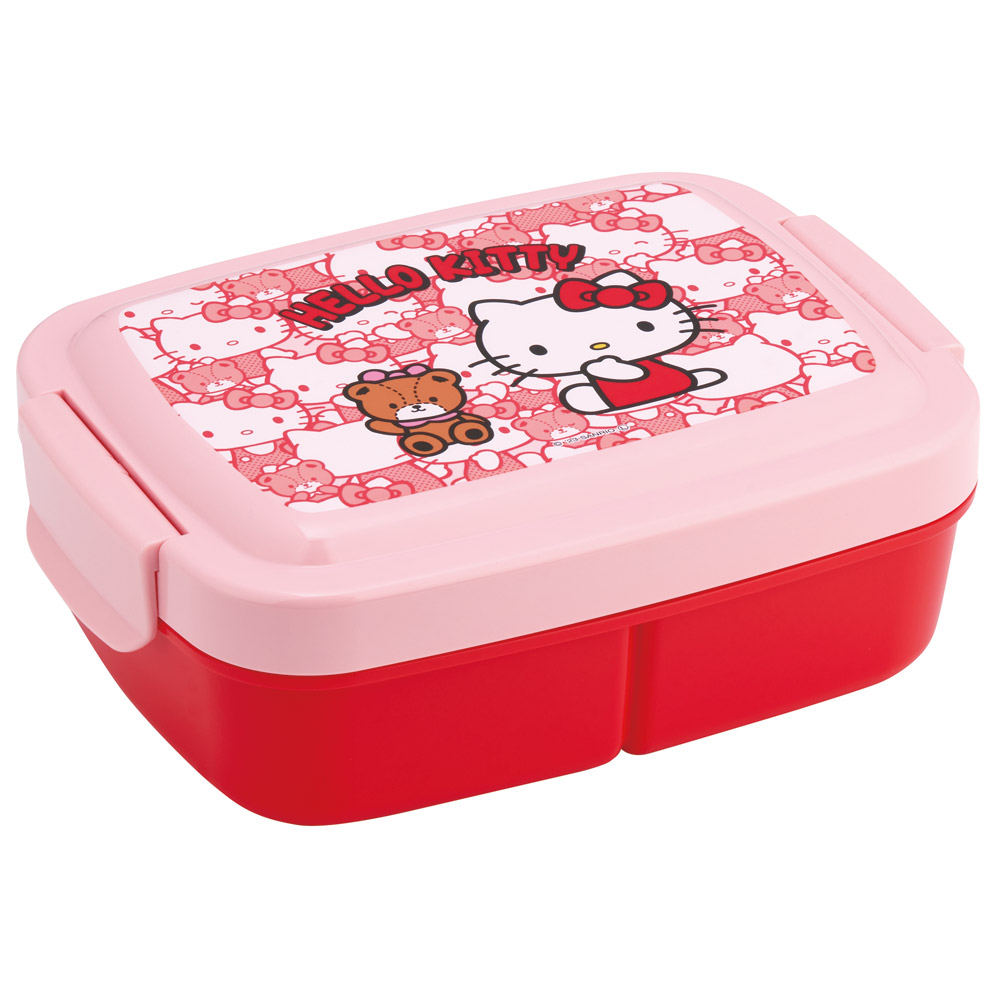 キッズ ランチボックス 840ml お弁当箱 弁当箱 仕切り 一体型 ランチ 子供 こども スケーター skater P84 キティ ハローキティ キティちゃん 女の子