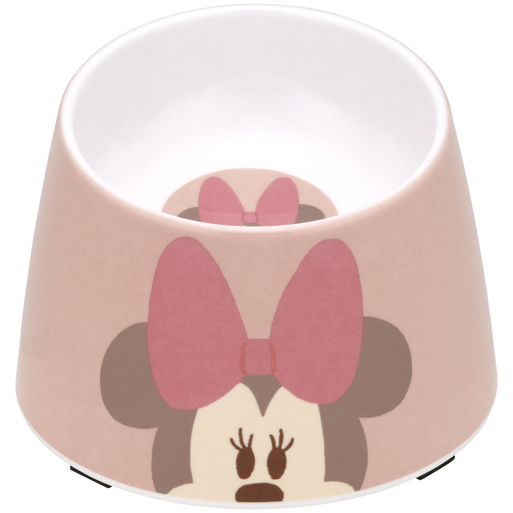 メラミン製 フード ボウル ペット 食器 エサ 犬 わんちゃん メラミン キャラクター スケーター skater PMFB1 ミニーマウス ミニー Minnie ディズニー 女の子【いぬ 餌 エサ 皿 ワンちゃん】