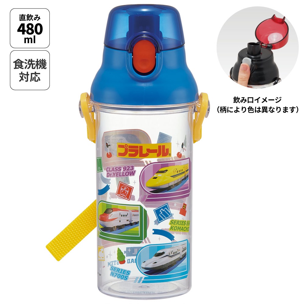 食洗機対応プラクリアボトル 480ml プラレール24/PSB5TR_4973307673719