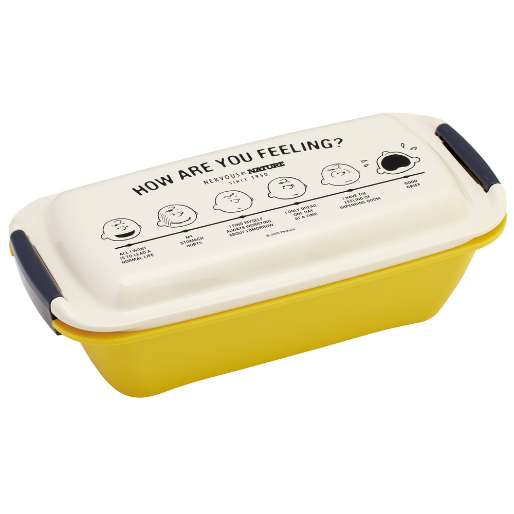 パッキンがはずしやすく洗いやすいお弁当箱 530ml スヌーピー グッドネス75/PTLB6B_4973307708459