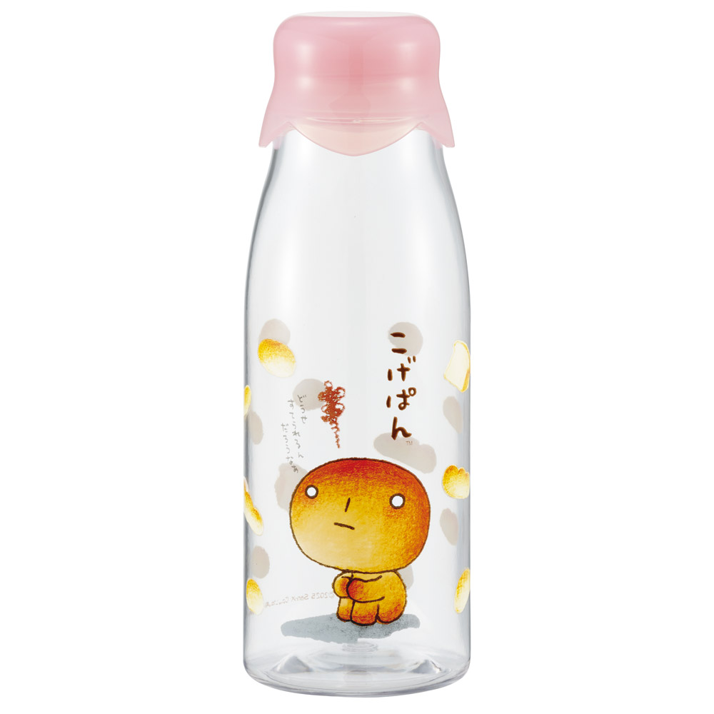 スケーター 牛乳瓶風 ボトル 水筒 牛乳瓶型 500ml プラスチック おもしろ 軽量 キャラクター skater PTY5M こげぱん グッズ キャラクター サンエックス
