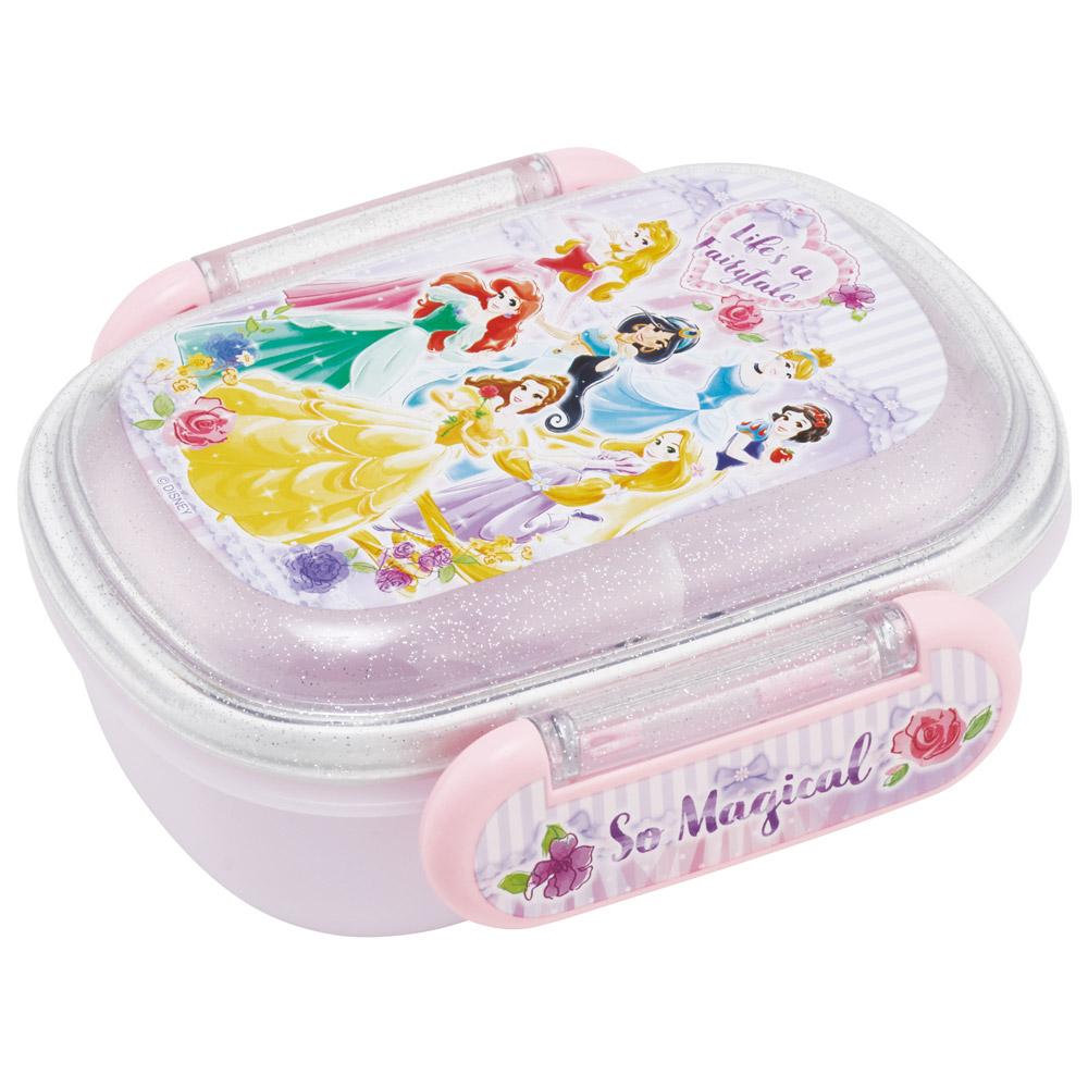 スケーター お弁当箱 子供 1段 270ml おしゃれ 幼稚園 弁当箱 仕切り ドーム型 キャラクター skater QAF1 ディズニー プリンセス 26年 女の子 女子【レンジ対応 食洗機対応 子ども ランチボックス】
