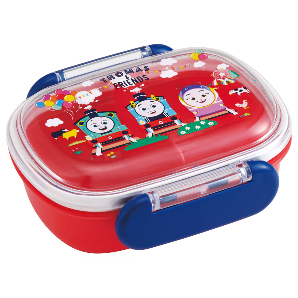 お弁当箱 子供 1段 270ml おしゃれ 幼稚園 弁当箱 仕切り ドーム型 キャラクター skater スケーター QAF1AG きかんしゃトーマス トーマス 男の子 男子 電車【レンジ対応 食洗機対応 2歳 子ども ランチボックス】