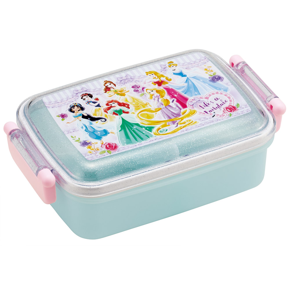 スケーター お弁当箱 一段 450ml かわいい キャラクター 食洗機対応 子供 キッズ 仕切り skater RBF3AN ディズニー プリンセス 26年 女の子 女子