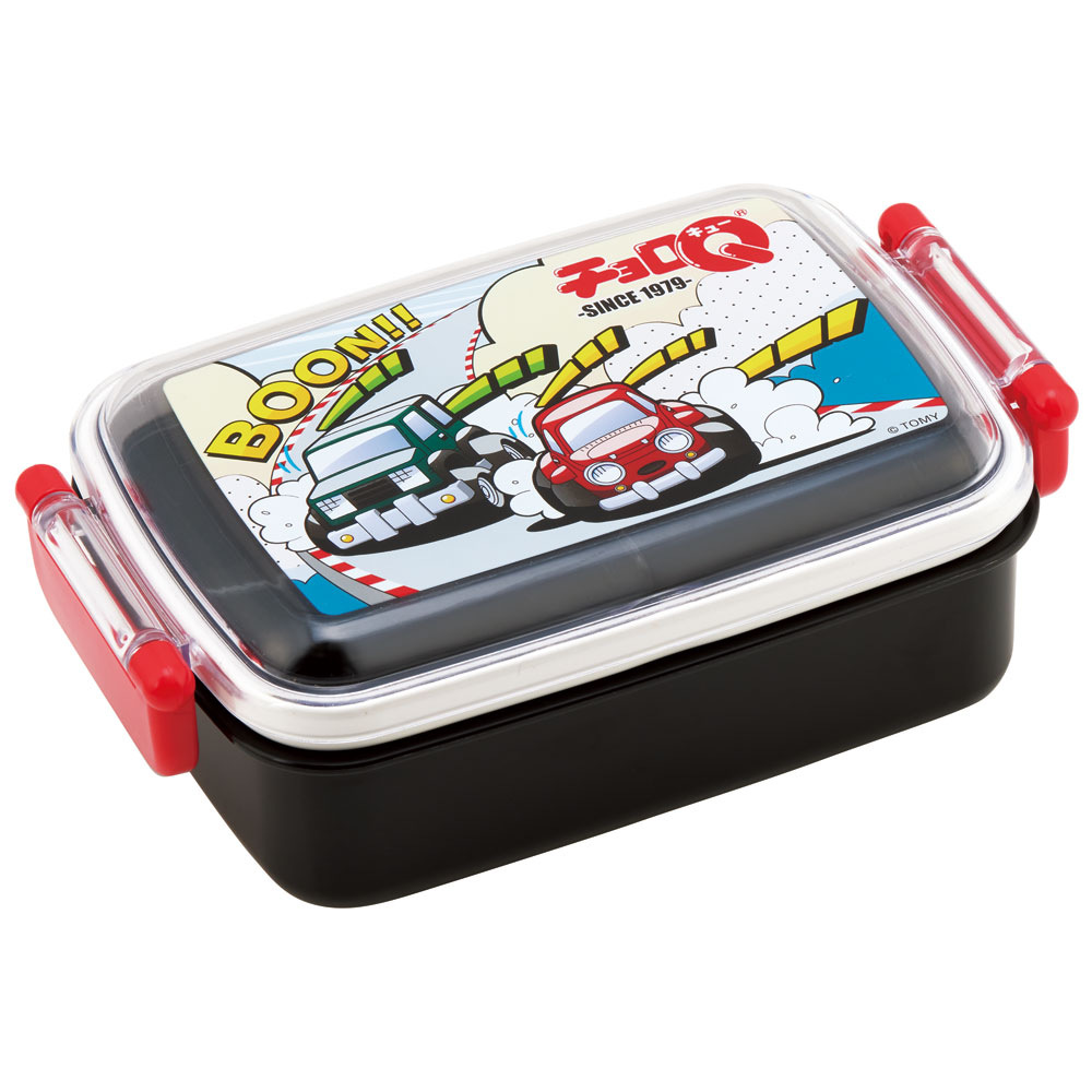 抗菌おかずがつぶれにくい ふわっとフタお弁当箱(角型) 1段/450ml チョロQ/RBF3ANAG_4973307648496
