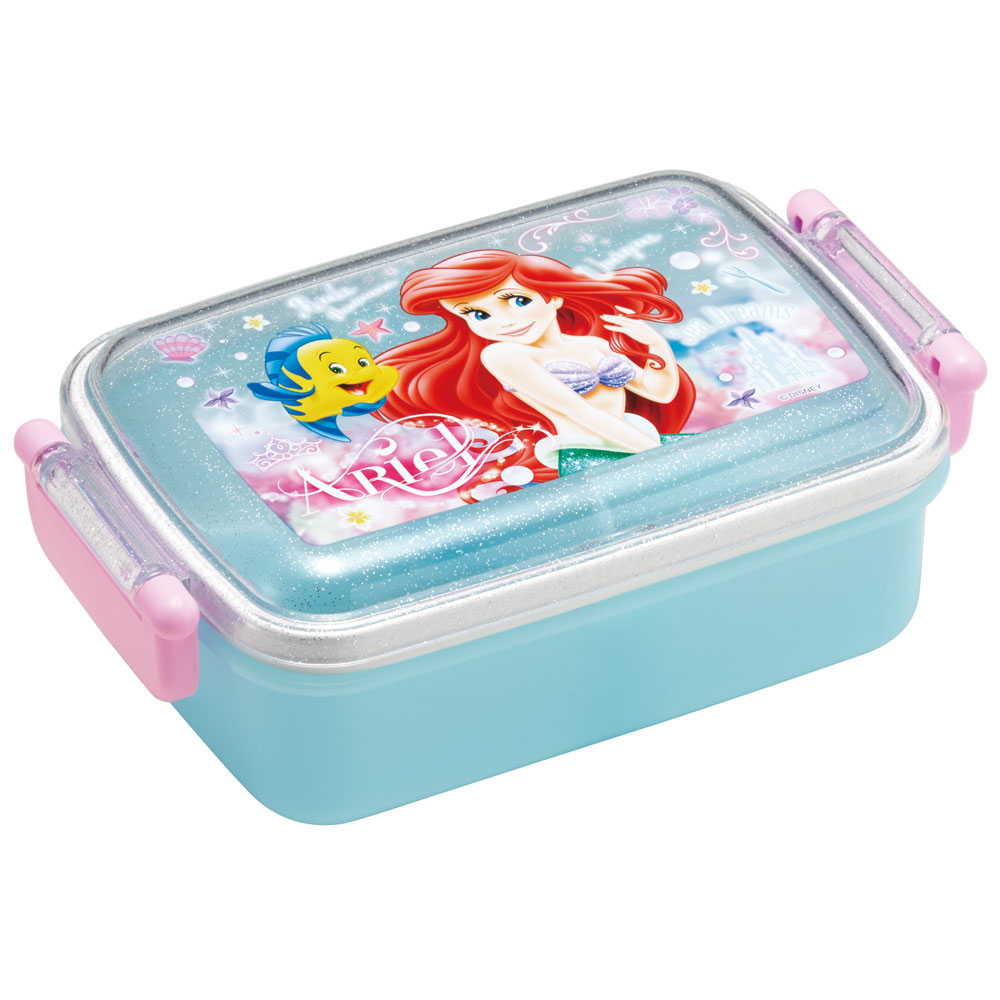 抗菌おかずがつぶれにくい ふわっとフタお弁当箱(角型) 1段/450ml アリエル24/RBF3ANAG_4973307659003