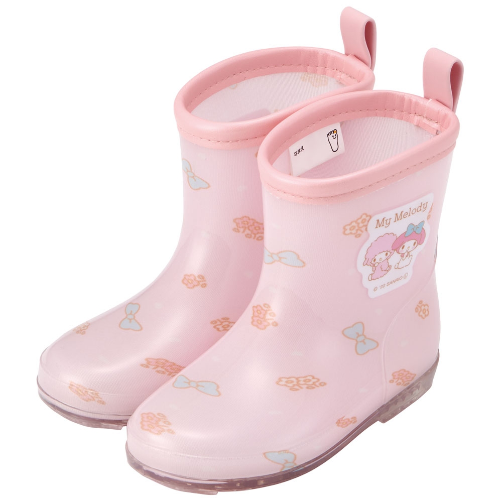 レインブーツ 15cm マイメロディ／RIBT15_4973307638084