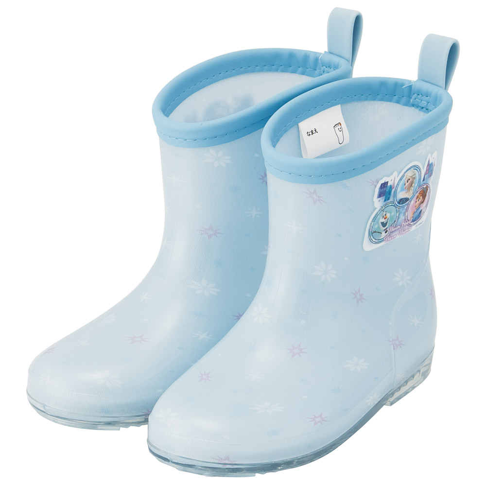 長靴 キッズ 子供 17cm かわいい レインブーツ 歩きやすい 幼稚園 キャラクター skater スケーター RIBT17 アナと雪の女王 25年 アナ雪 ディズニー 女の子 女子