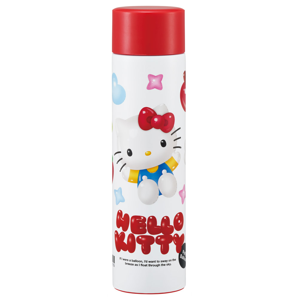 スケーター 水筒 160ml ポケット ステンレス マグ ボトル ロングタイプ 保温 保冷 ミニ skater SMBC1BL キティ ハローキティ キティちゃん サンリオ 女の子【ミニボトル プチ コンパクト 小容量 小さい かわいい】