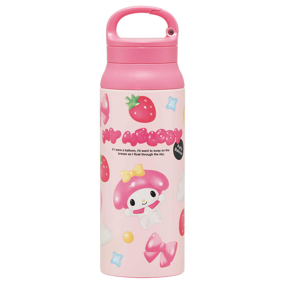 スケーター 水筒 600ml カラビナ ハンドル ステンレス ボトル 保温 保冷 キッズ 子供 STBC6 マイメロディ マイメロ サンリオ 女の子 女子