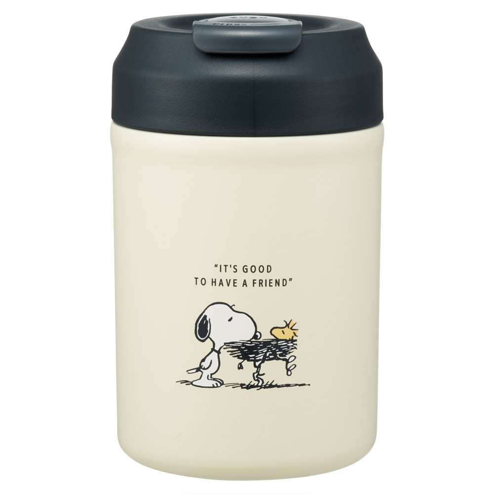 【送料無料】イージー マグ ボトル 水筒 380ml 保温 保冷 ステンレス ワンプッシュ スケーター skater STEM4 スヌーピー SNOOPY ピーナッツ 女性 レディース