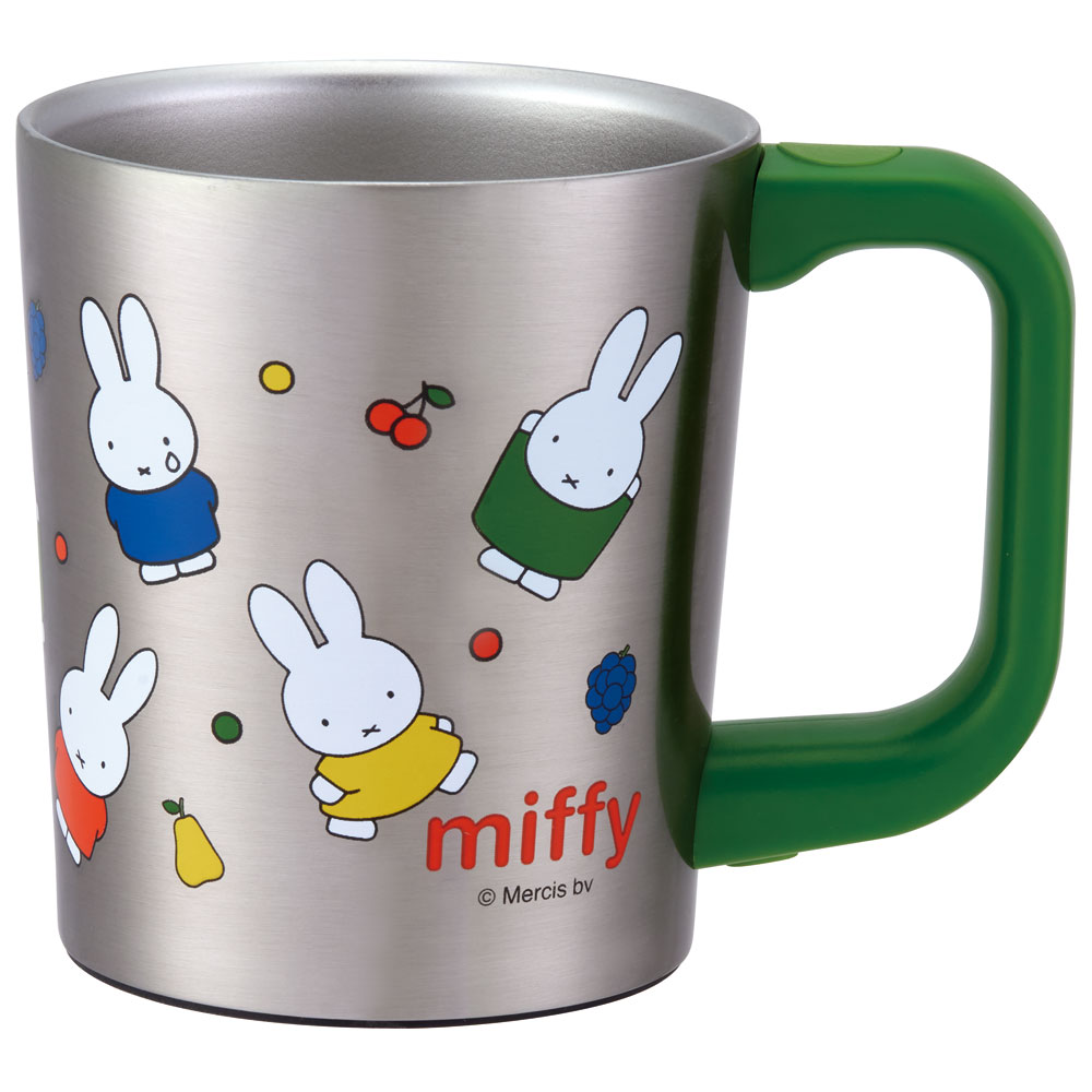 ステンレス マグ コップ 断熱 2層 ステンレス 真空 保温 保冷 ステンマグ STMG3 スケーター skater 21年 ミッフィー Miffy うさこちゃん 女の子 女性