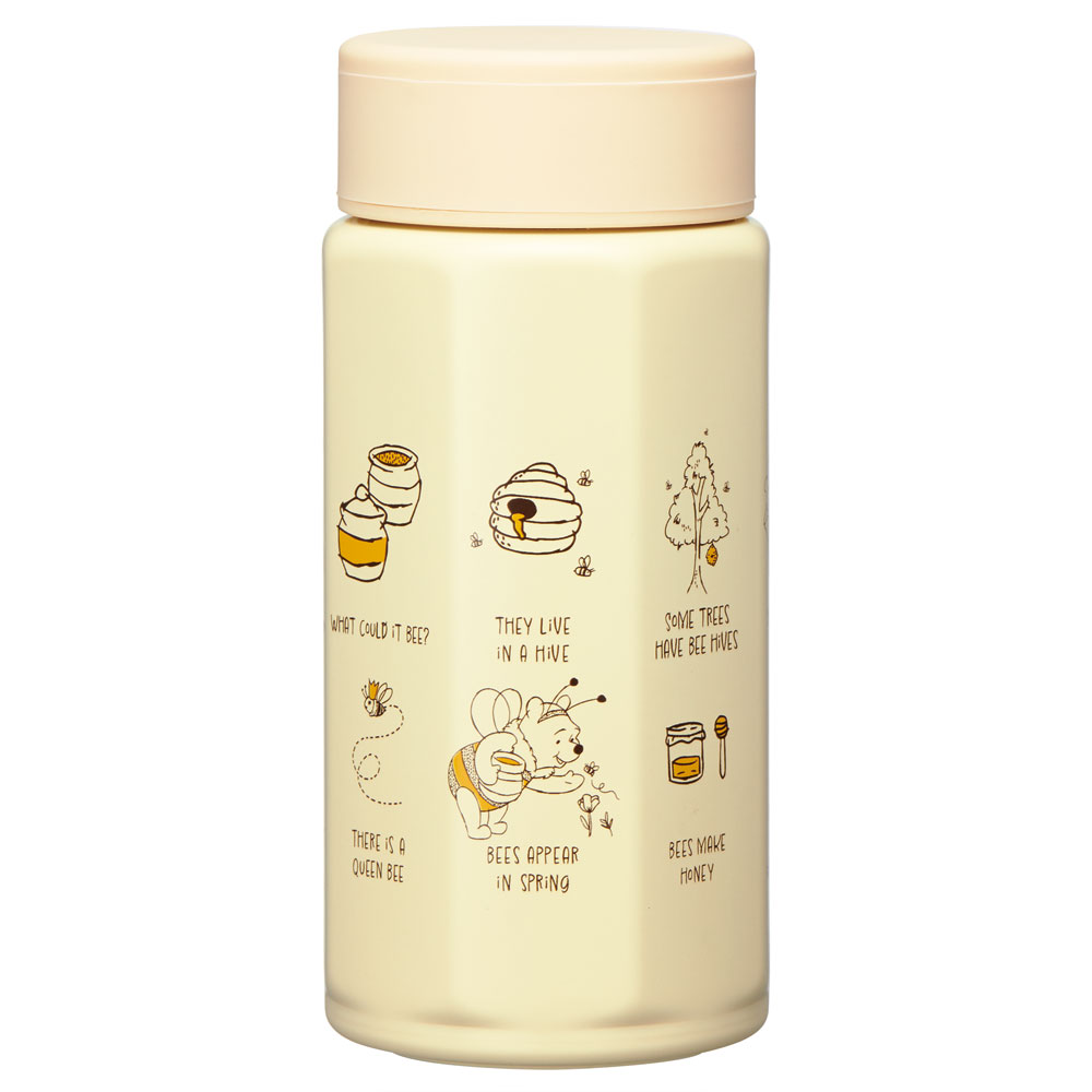 八角形 ステンレス マグ ボトル 水筒 350 350ml 直飲み 保温 保冷 おしゃれ スケーター skater STO4 くまのプーさん プーさん Pooh 女性 レディース