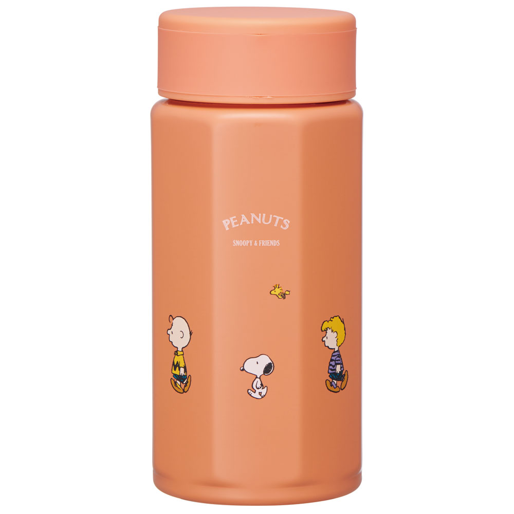 八角形 ステンレス マグ ボトル 水筒 350 350ml 直飲み 保温 保冷 おしゃれ スケーター skater STO4 スヌーピー SNOOPY ピーナッツ 女性 レディース