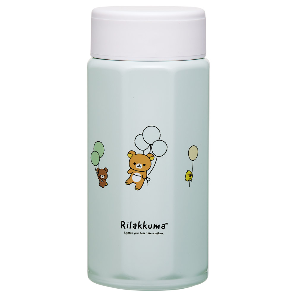 八角形 ステンレス マグボトル 水筒 350ml 保冷 保温 直飲み 大人 キャラクター skater スケーター STO4 リラックマ ふわっと風船 Rilakkuma 女の子 女性