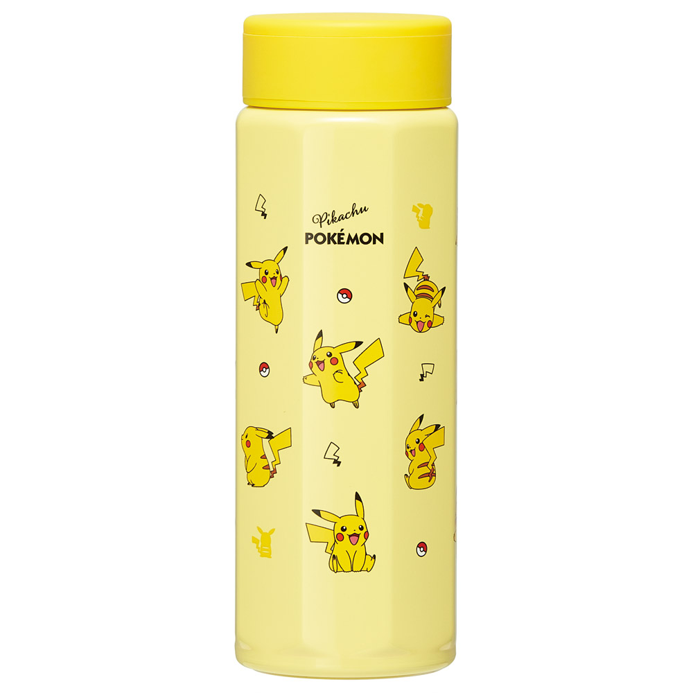 【送料無料】八角形 ステンレス マグボトル 水筒 500ml 保冷 保温 直飲み 大人 キャラクター skater スケーター STO5 ポケットモンスター ポケモン ピカチュウ 男の子