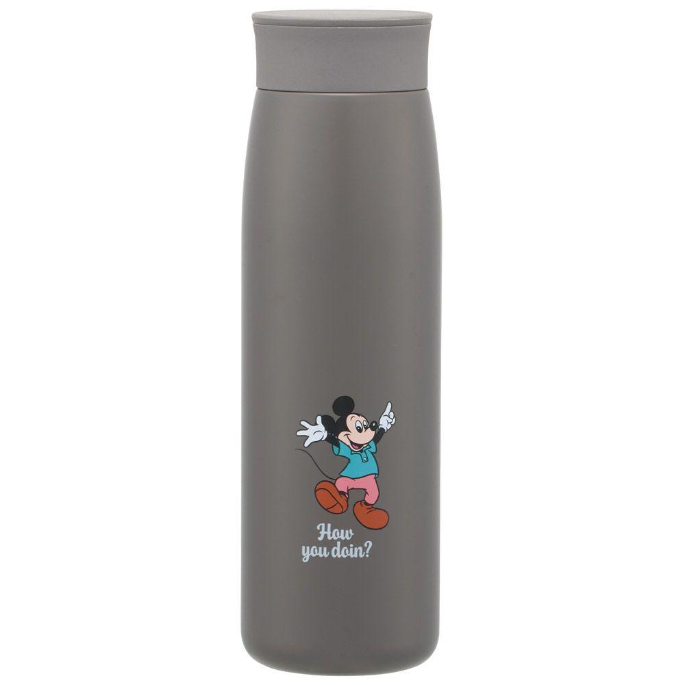 スケーター シームレス マグ ボトル 500ml ステンレス 水筒 保温 保冷 直飲み skater STPI5 ミッキーマウス ミッキー Mickey 男の子 女の子【保冷保温 ステンボトル ステンレスボトル パッキン一体型】
