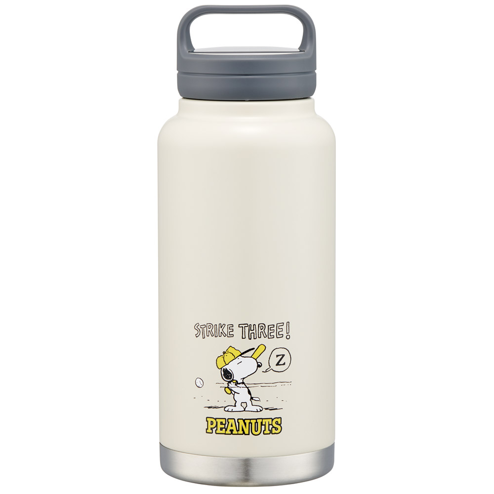 【送料無料】ステンレス マグボトル 水筒 1l 1000ml 保温 保冷 保温保冷 skater 1リットル 直飲み スケーター STSC10 スヌーピー SNOOPY ピーナッツ 女性 レディース
