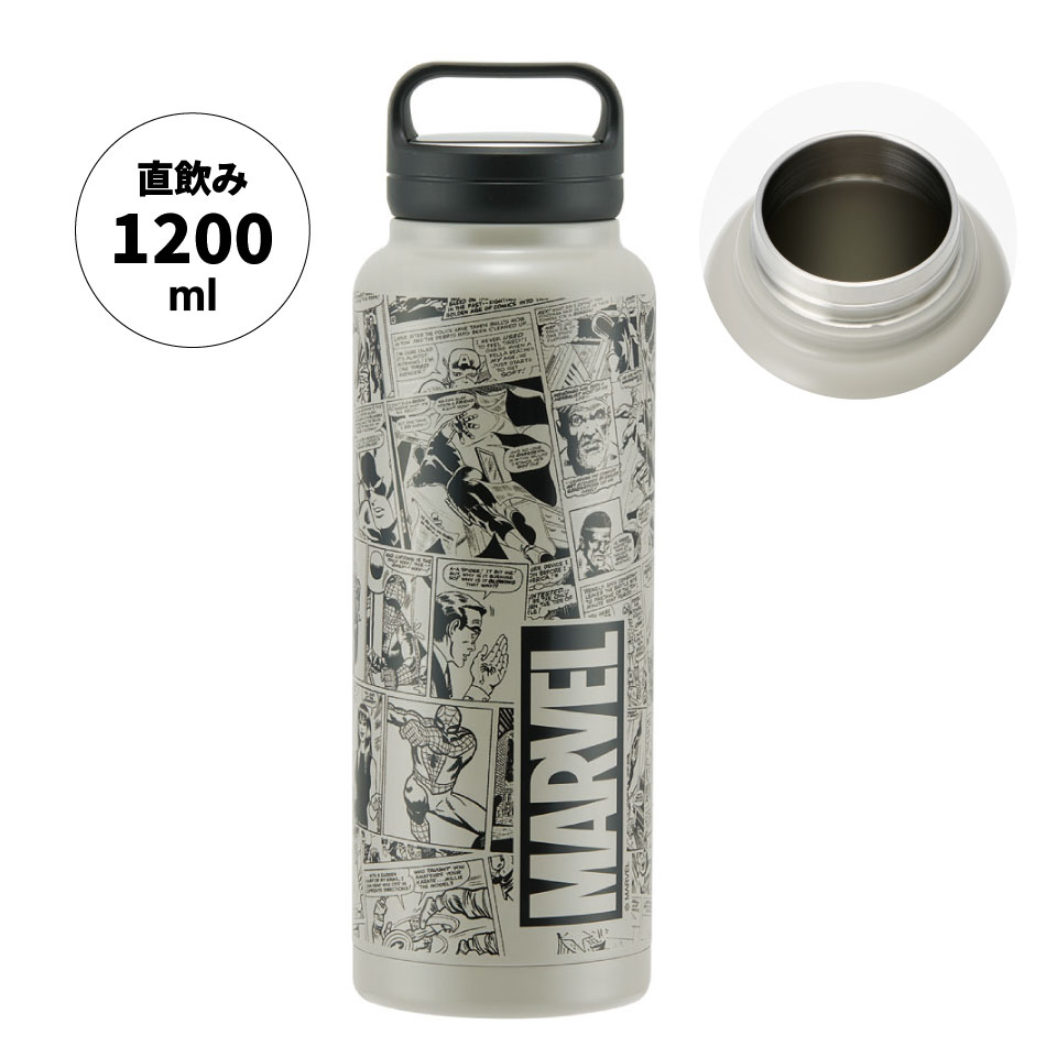 スクリューハンドルマグボトル 1200ml MARVEL/STSC12_4973307575747