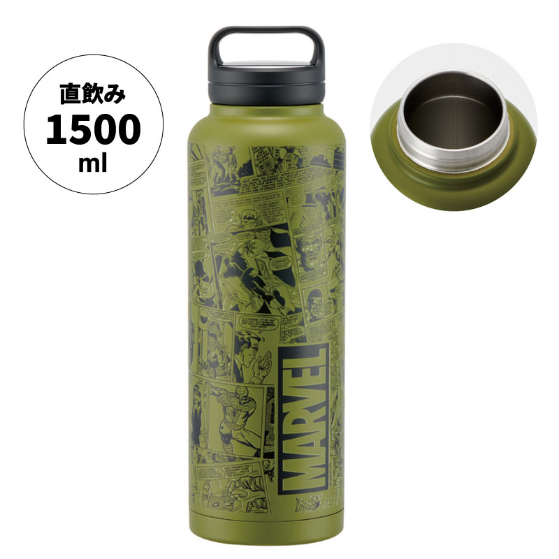 スクリューハンドルマグボトル 1500ml MARVEL/STSC15_4973307575754
