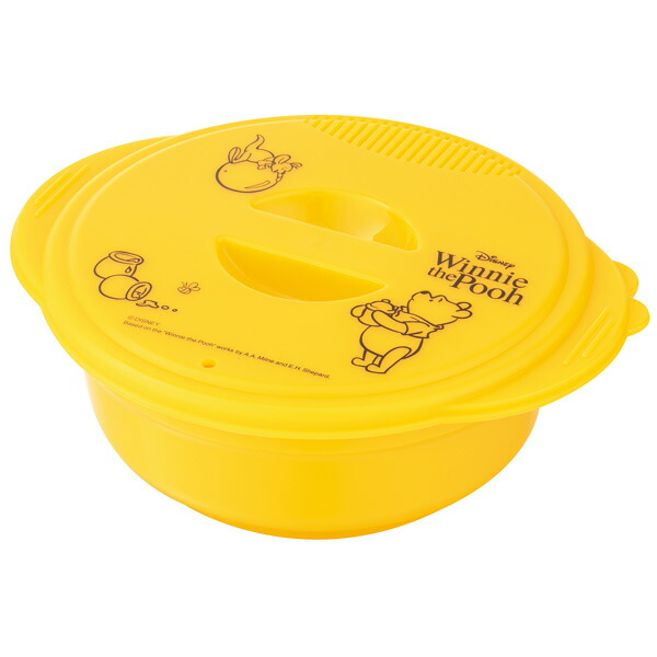 即席ラーメンメーカー●POOH honey●//電子レンジ レンジ調理器 便利 簡単 火を使わない かわいい くまのプーさん Disney ディズニー// スケーター