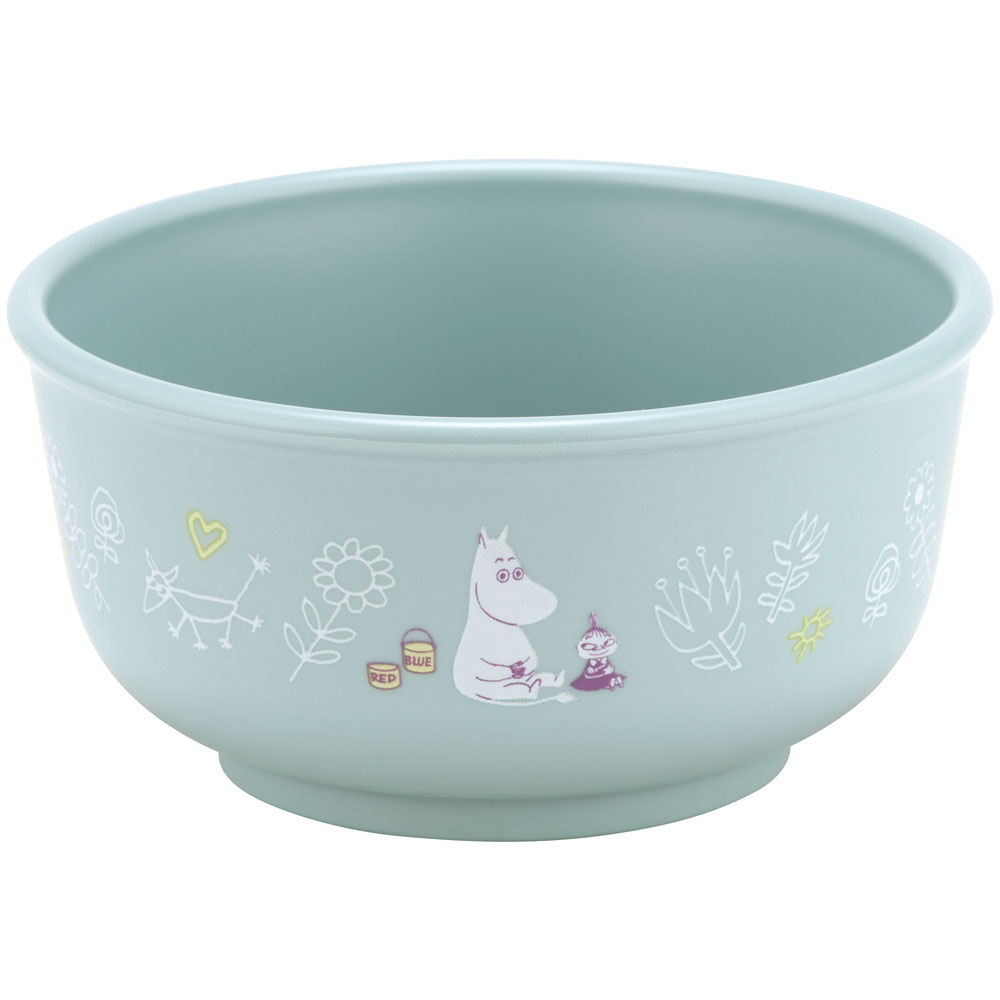 食器 ベビー 離乳食 茶碗 食洗機 お茶碗 子供 赤ちゃん 電子レンジ 可愛い 抗菌 skater スケーター XP23AG ムーミン Moomin リトルミイ 男の子 女の子【割れにくい キッズ おしゃれ 持ちやすい 日本製 幼児】