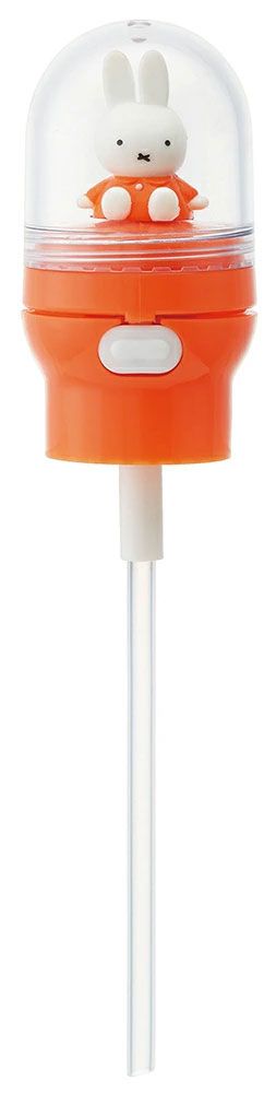 ストローホッパーキャップ ドーム型●ミッフィー -miffy-●//ペットボトル ストロー ワンポイント 可愛い キャラクター 絵本// スケーター