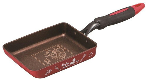 【送料無料】エッグパン●ミッキー●//フライパン 調理器具 料理 たまご焼き 朝食 調理 IH対応 ガス火対応 キャラクター キッチングッズ ディズニー Disney// スケーター