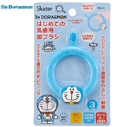 はじめての乳歯用歯ブラシ●アイムドラえもん●//シリコン歯ブラシ 乳児 乳歯 赤ちゃん 歯固め ベビー歯ブラシ やわらかブラシ はぶらし ハブラシ 虫歯予防 歯みがき習慣 デンタルケア オーラルケア キャラクター  ド スケーター