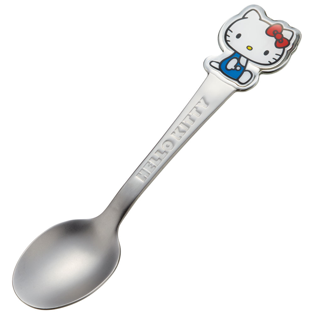 【メール便対象品】 スプーン キャラクター キッズ ステンレス 製 ステンレススプーン ダイカットスプーン スケーター dss1c【おしゃれ かわいい 子供 こども デザート カトラリー プチギフトキティ ハローキティ― キティちゃん 女の子】