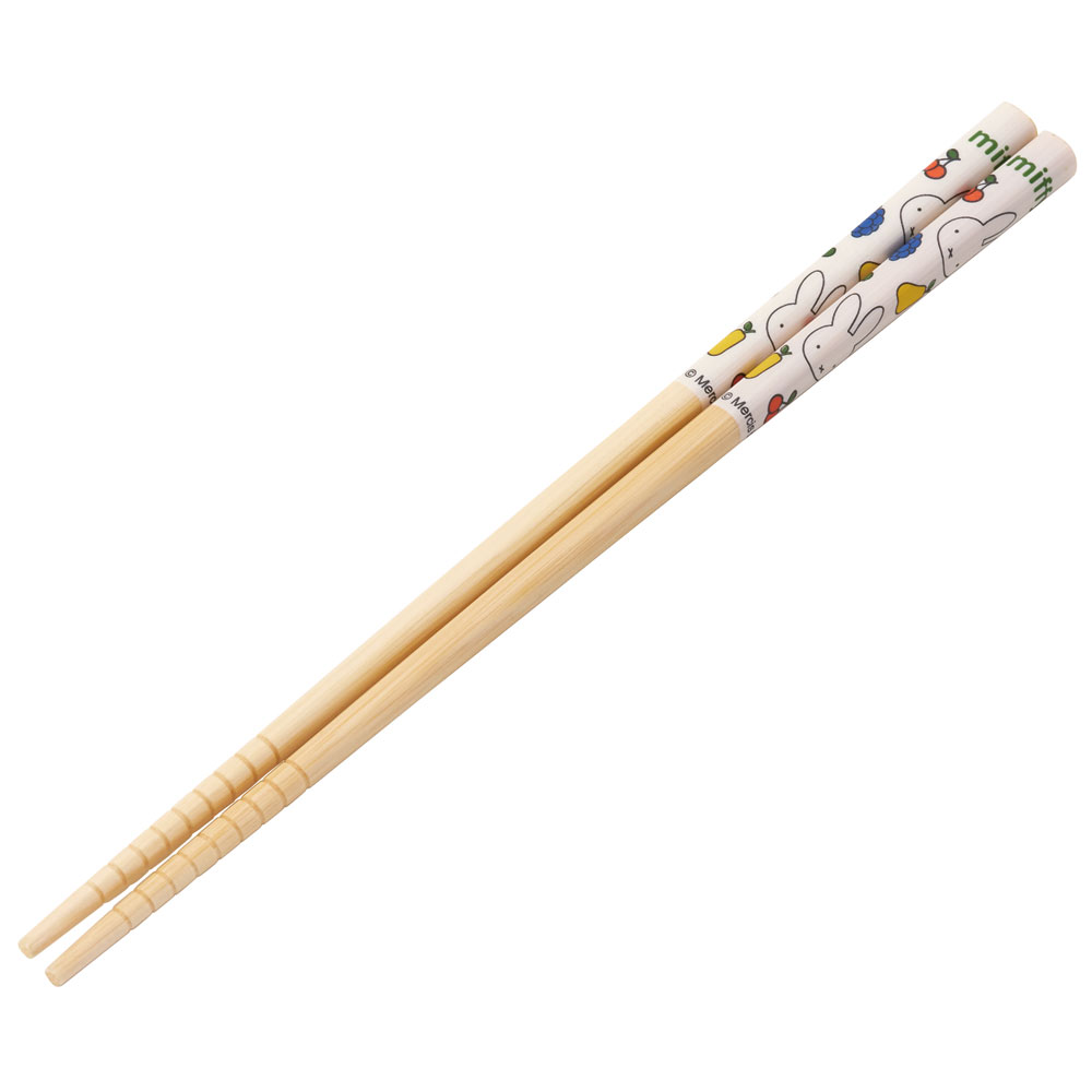 竹箸 21cm ミッフィー　フルーツ／ANT4_4973307571275