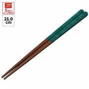 塗り箸 21cm トトロ（緑）／ANN4SQ_4973307601767／スケーター