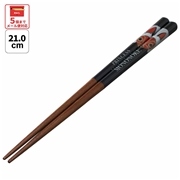 塗り箸 21cm もののけ姫（お面）／ANN4SQ_4973307601811／スケーター