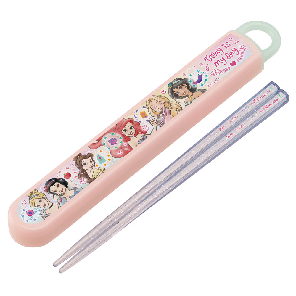 抗菌食洗機対応箸箱セット 箸16.5cm プリンセス２３／ABS2AMAG_4973307604034