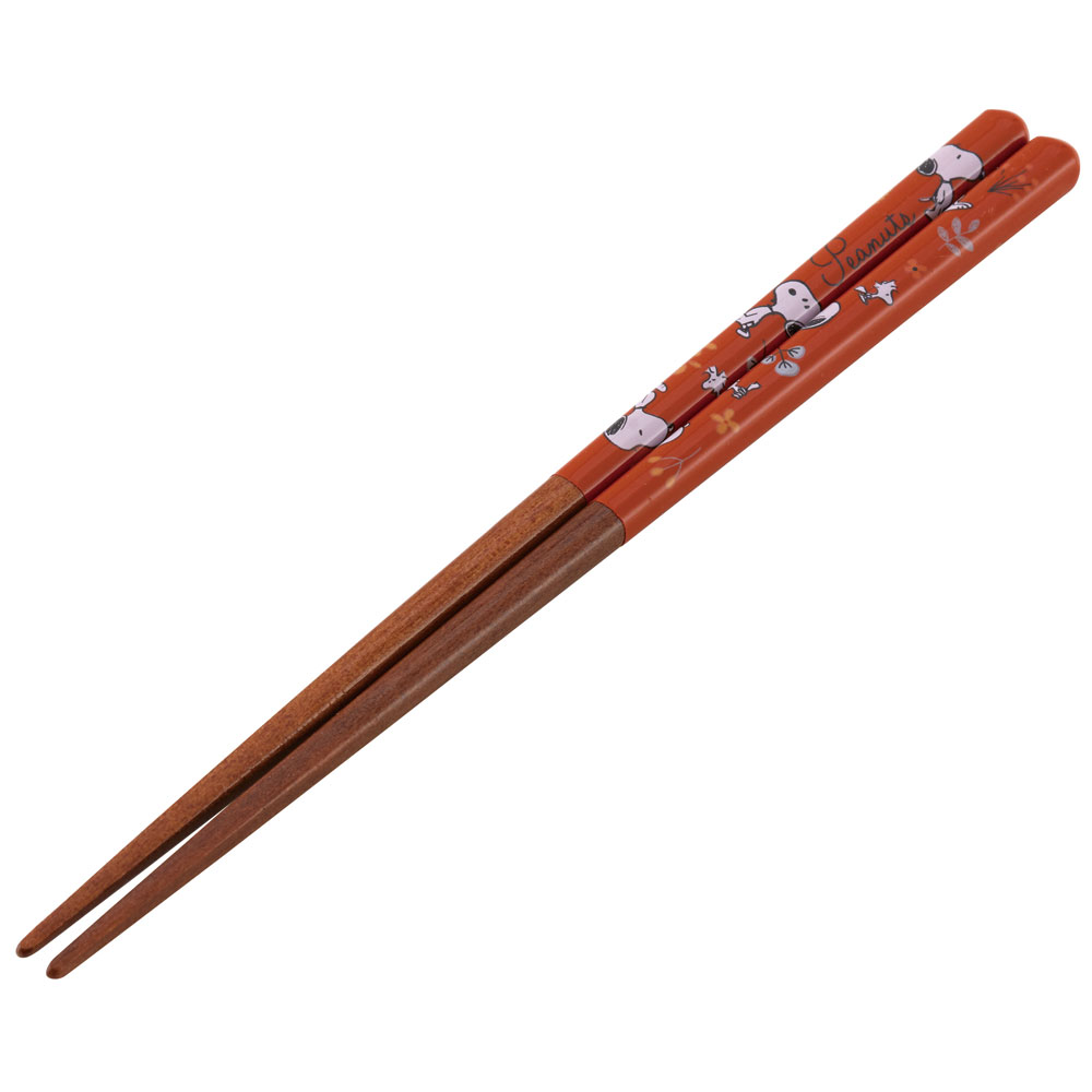 塗り箸 21cm スヌーピー／ANN4SQ_4973307613401／スケーター