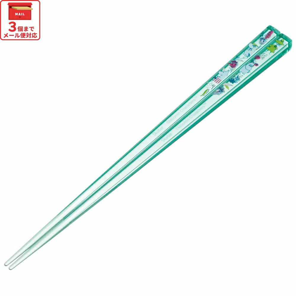 アクリル箸 21cm ムーミン／AAC45_4973307651120／スケーター