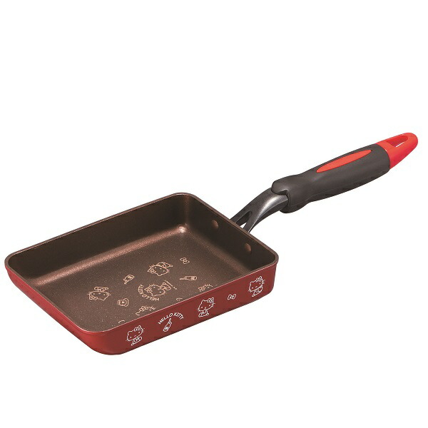 【送料無料】エッグパン●ハローキティ●//フライパン 調理器具 料理 たまご焼き 朝食 調理 IH対応 ガス火対応 キャラクター キッチングッズ サンリオ キティちゃん// スケーター