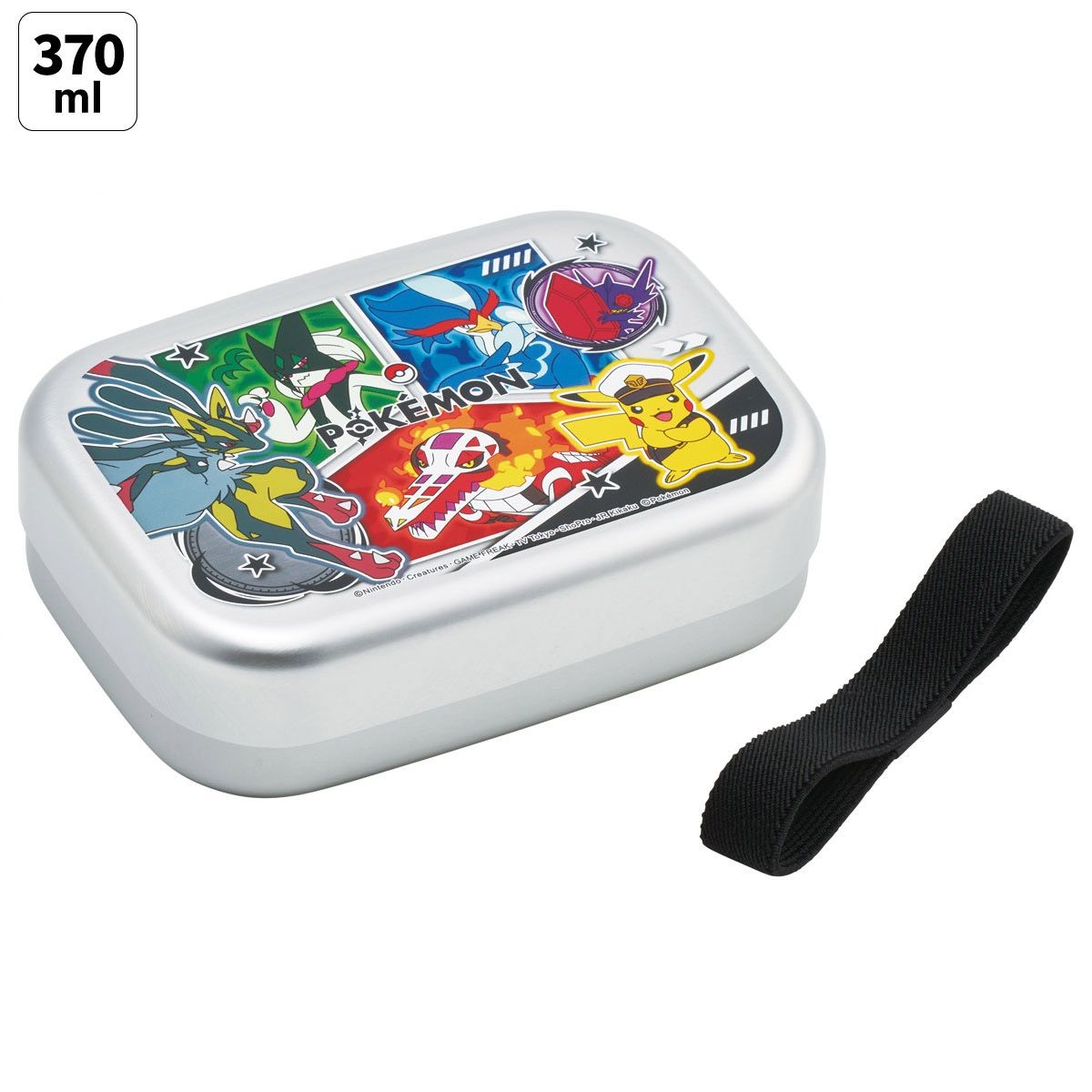 スケーター アルミ 弁当箱 子供 370ml 日本製 ランチベルト 付き 保温庫対応 skater ALB5NV ポケットモンスター 26年 ポケモン ピカチュウ【キャラクター アルミランチボックス キッズ お弁当箱 お弁当 中子付 子ども】