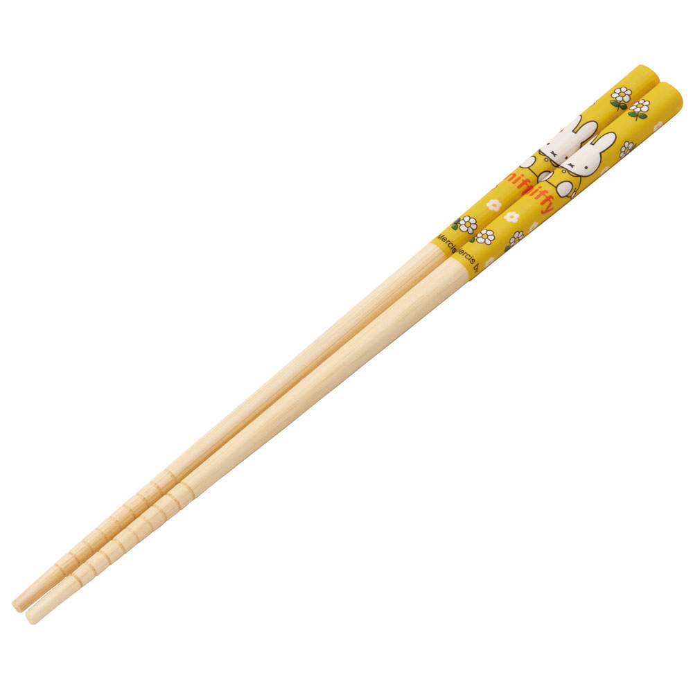 竹箸 21cm ミッフィー　フラワー／ANT4_4973307571268
