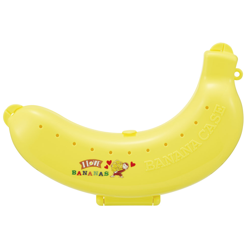 携帯用 バナナケース 携帯 バナナ 保護 ケース 子供 大人 朝ごはん キャラクター skater スケーター BNCP1 おさるのジョージ ブロック ひとまねこざる 男子 女子