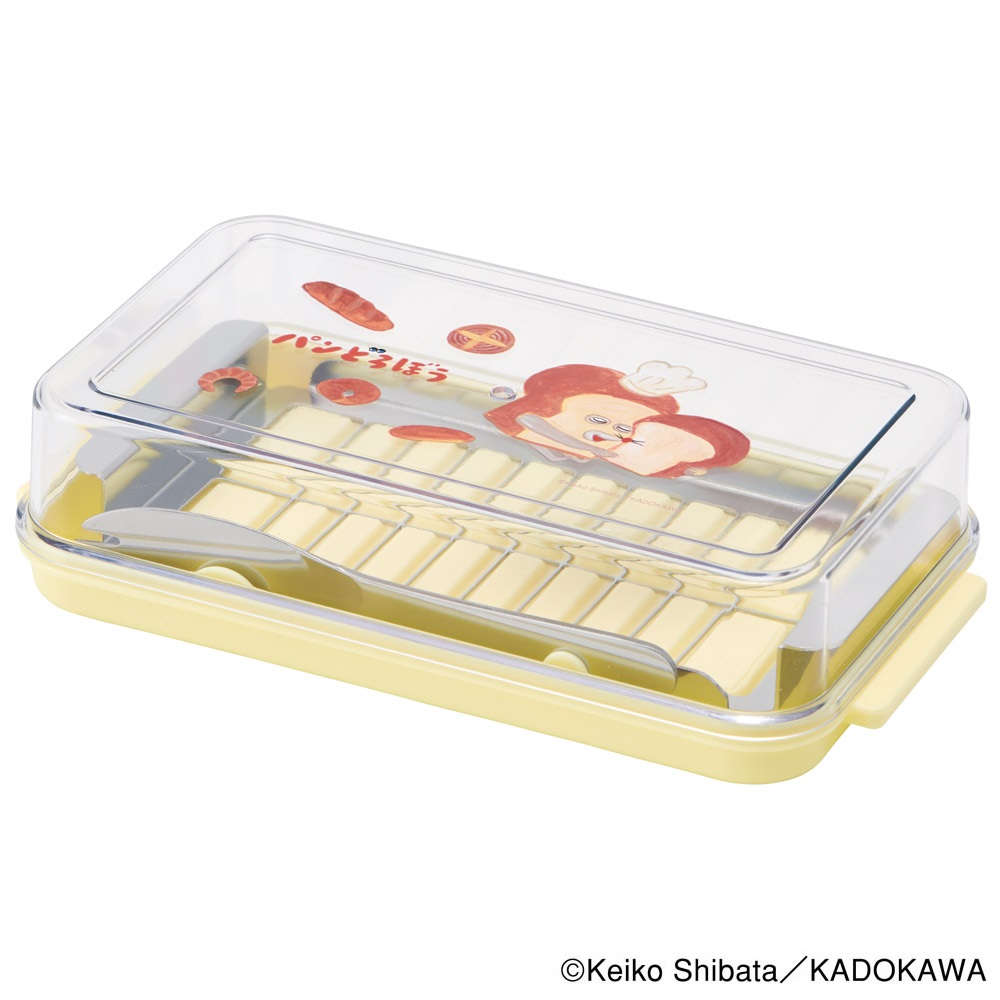 【送料無料】ステンレスバターカッター＆ケース（バターナイフ付き）　BTG2DXNN　パンどろぼう