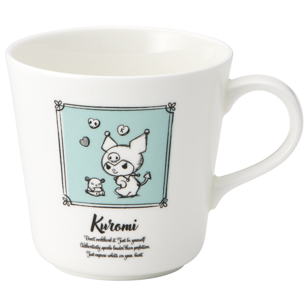 【送料無料】マグカップ 大 290ml マグ ナルミボーンチャイナ NARUMI ナルミ ボーンチャイナ 食器 スケーター skater CBMG30 クロミ クロミちゃん サンリオ 女の子 女子【コップ 磁器 陶磁器 キャラクター 鳴海製陶】
